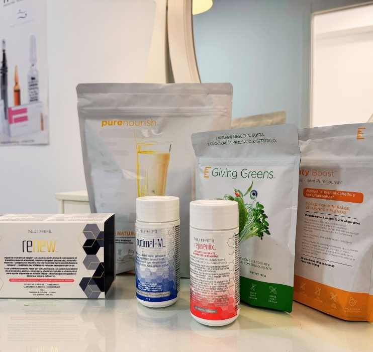 Sandra estética Onil Suplementación vegana